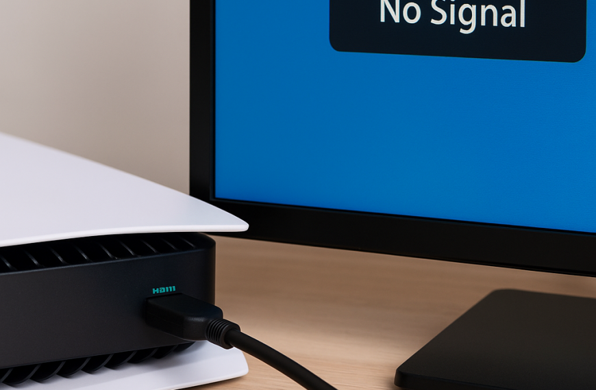 Brak obrazu na HDMI w konsoli PlayStation 5 – objawy i naprawa