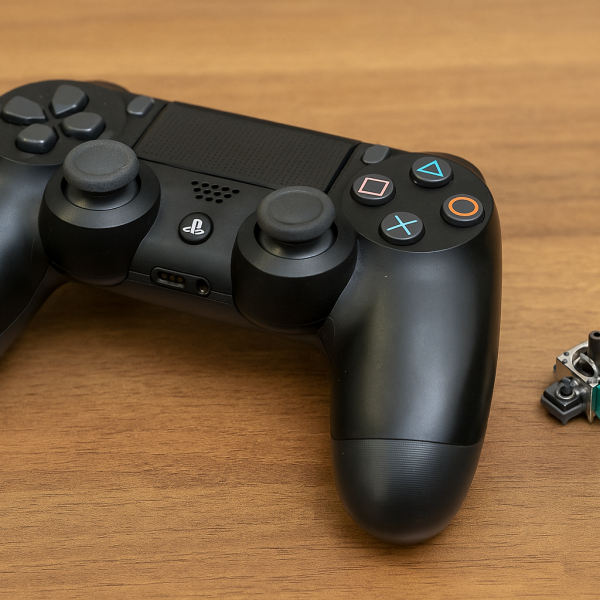 Drift kontrolera DualShock 4 PS4, wymiana analogów na Hall Effect