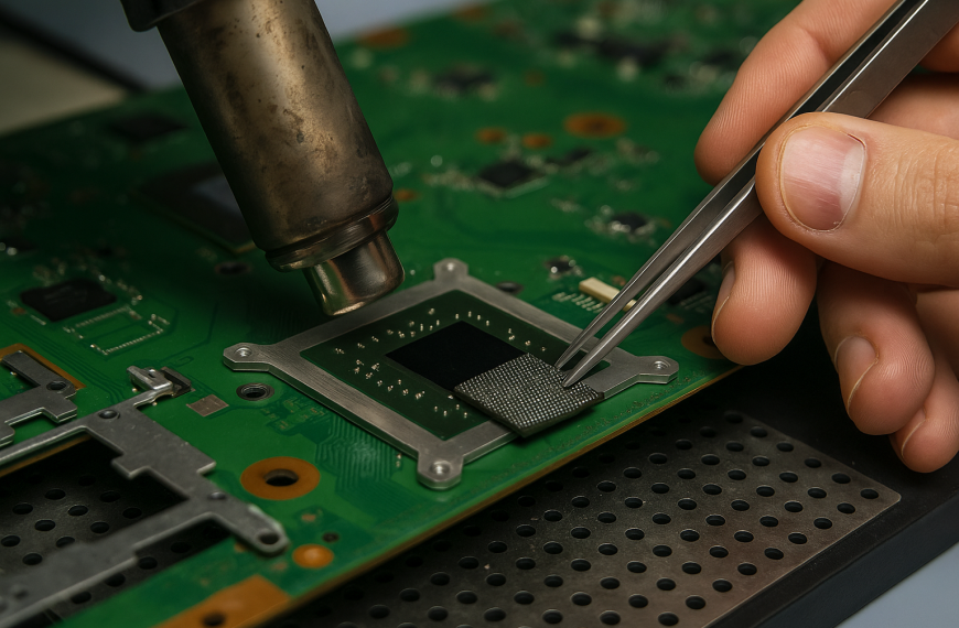 Reballing BGA w PlayStation, kiedy i po co?