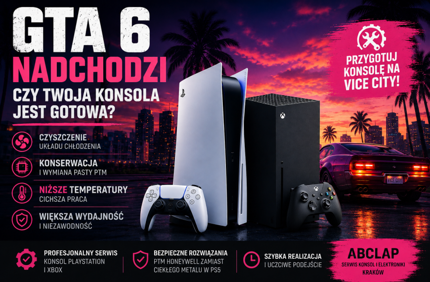 GTA 6 nadchodzi – czy Twoja konsola jest gotowa? Przygotuj ją przed premierą!