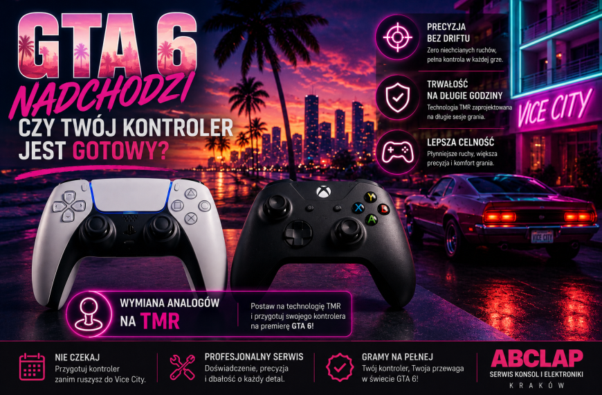 Przygotuj kontroler na GTA 6, dlaczego warto wymienić analogi na TMR?
